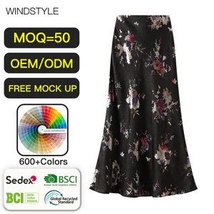 Elegant Long Summer Fashionable Bohemian Maxi Skirts for Women and Girls Party Beach Vacation Casual Wear Office Outfit