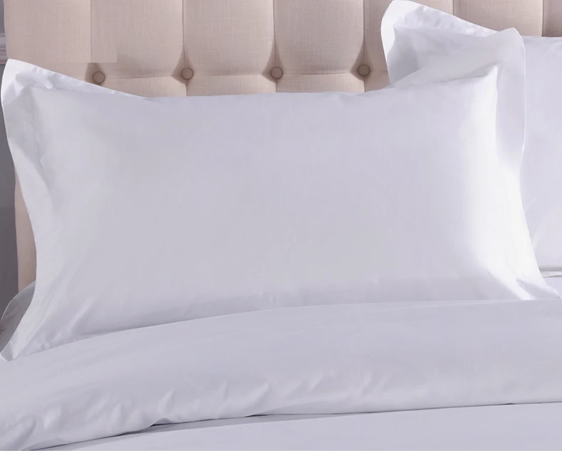 High Quality 100 Cotton White Satin Bedding Set For 5 Star Resort Hotel Buy Bed Sheets Bed