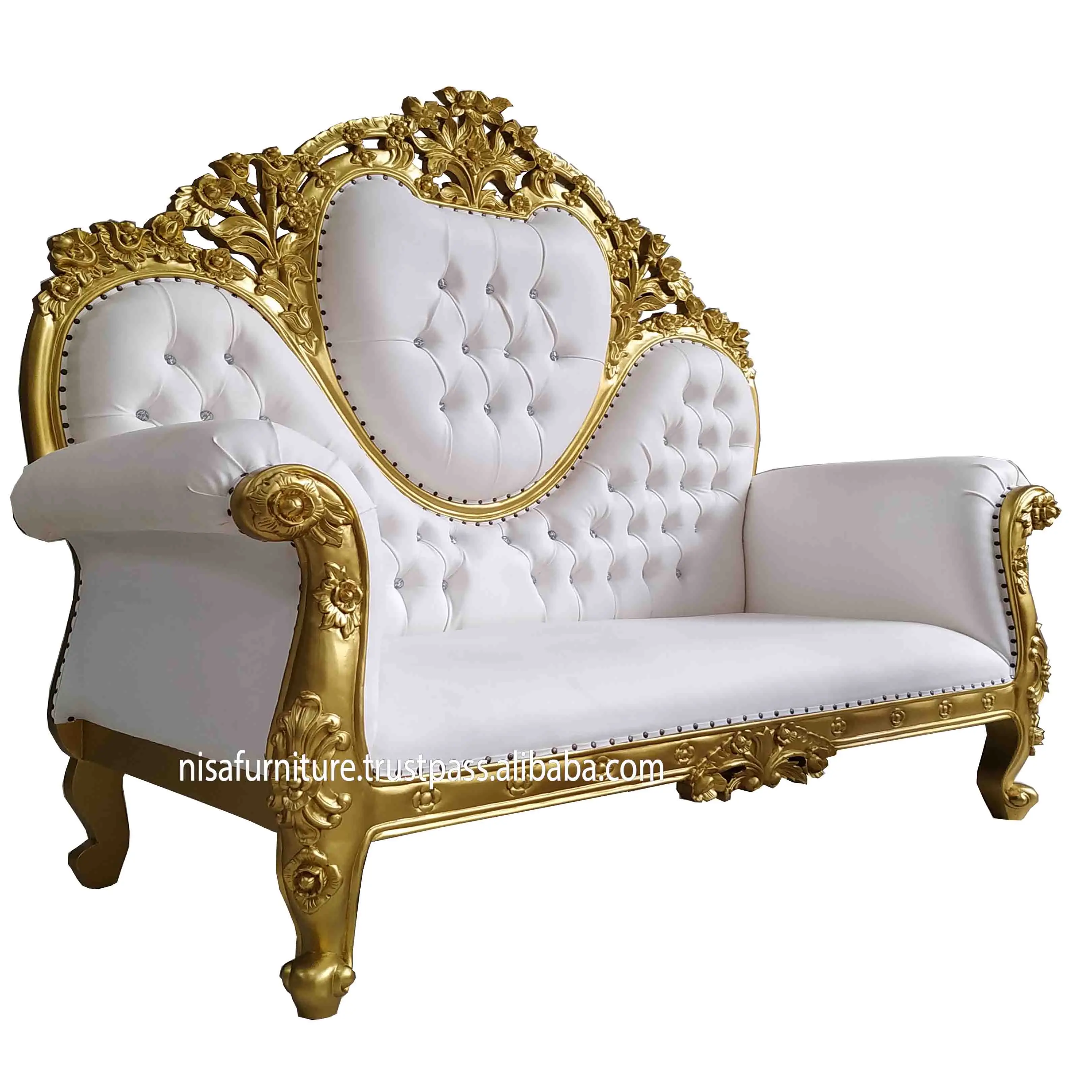 Luxury Victorian Furniture High Back King Throne Chairs Love Seat Sofa  Living Room Chairs - Buy Living Room Chairs,Throne Chairs Love Seat,Sofa  Product on Alibaba.com