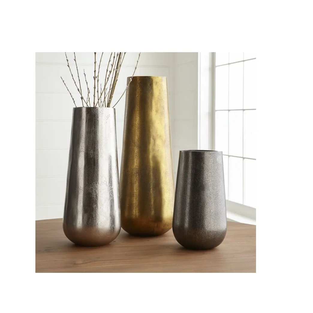 Large Outdoor Metal Tall Luxury Floor Vas Vase Home Decor Vases For