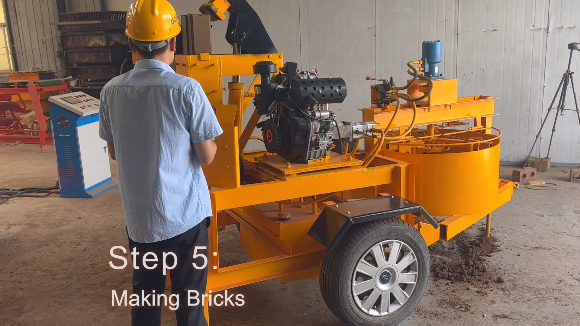 M7mi Super Stablised Soil Interlocking Block Making Machine In Kenya ...