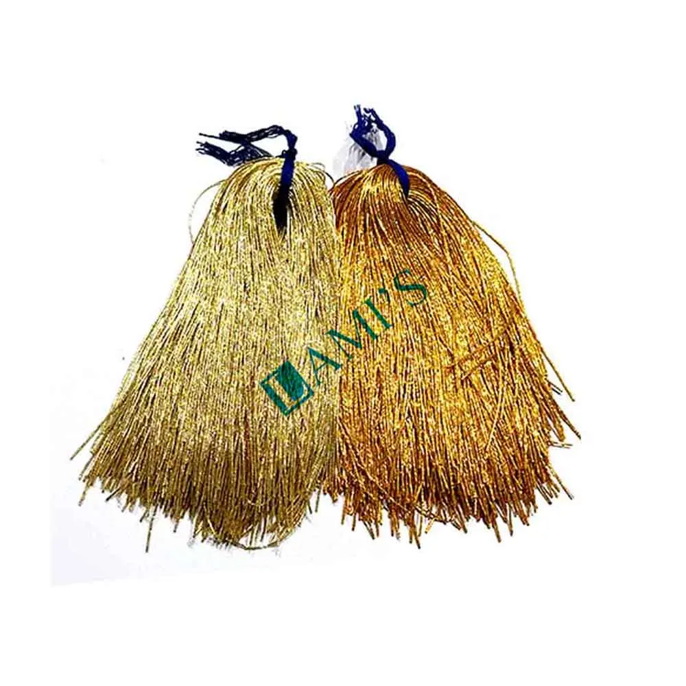 Professional Thick Nakshi French Bullion Wire Thread Copper Base ...