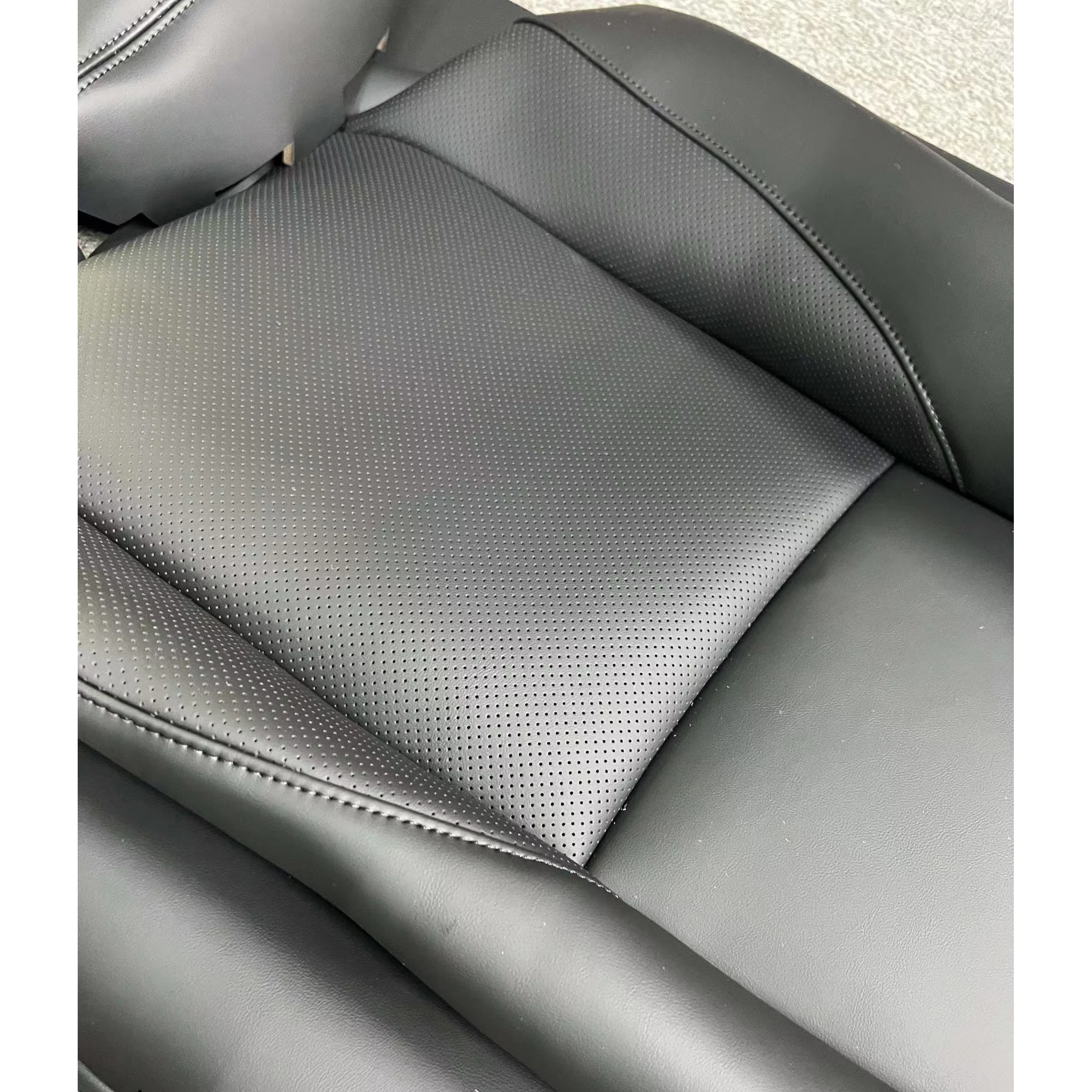 Дышащий полный комплект роскошные подушки чехол для автомобильного сиденья Специальный кожаный автомобиля Toyota Crown