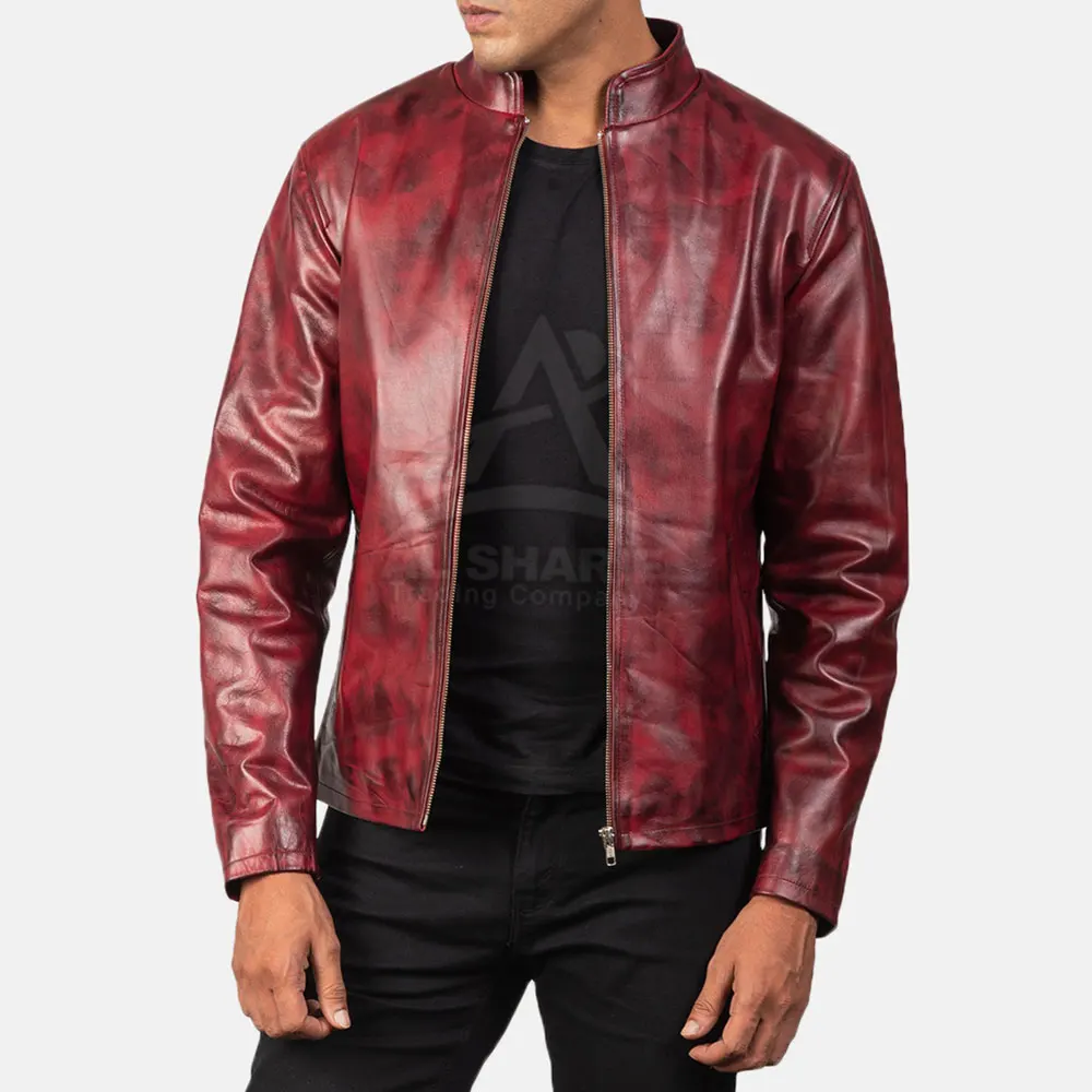 2023 Factory Direct Sales Clothes Men Leather Jacket Best Selling On