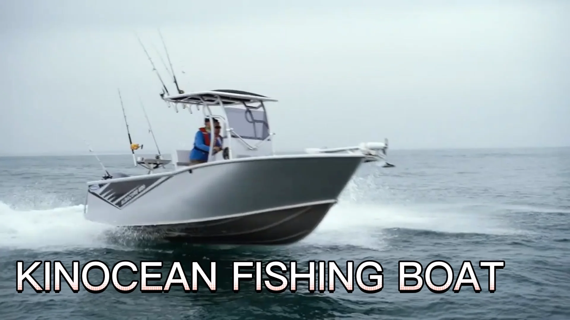 Kinocean 21ft Hotselling Aluminum Fishing Boat/ High Speed Utility