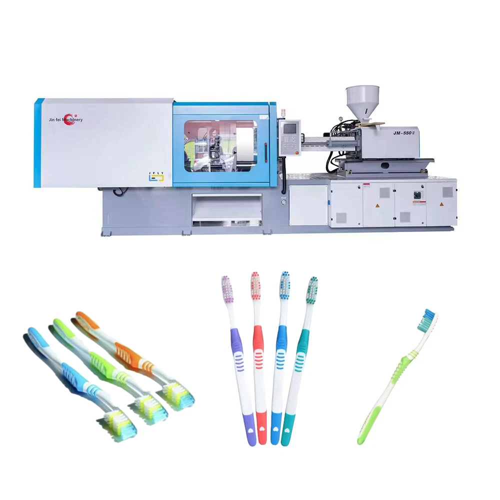 Two Color Plastic Toothbrush Producing Machine JM-230II Multi Functional Injection Molding Machine