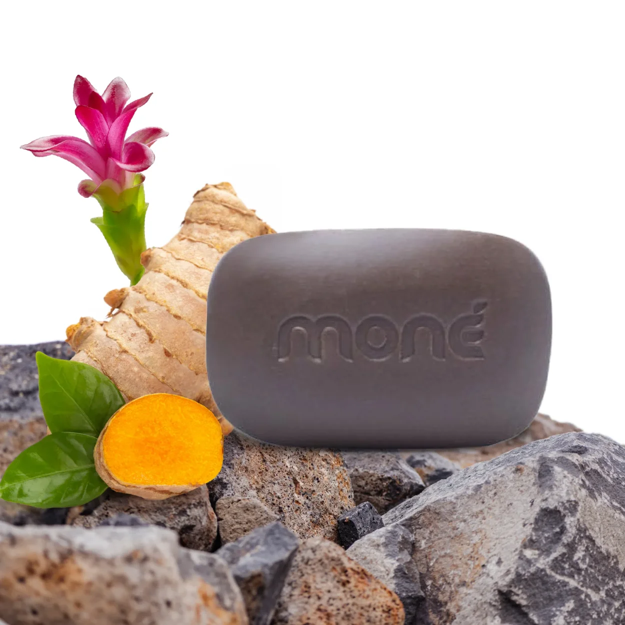 Wholesale Soap Bar Mone Natural Mineral With Wild Turmeric Soap Bar For