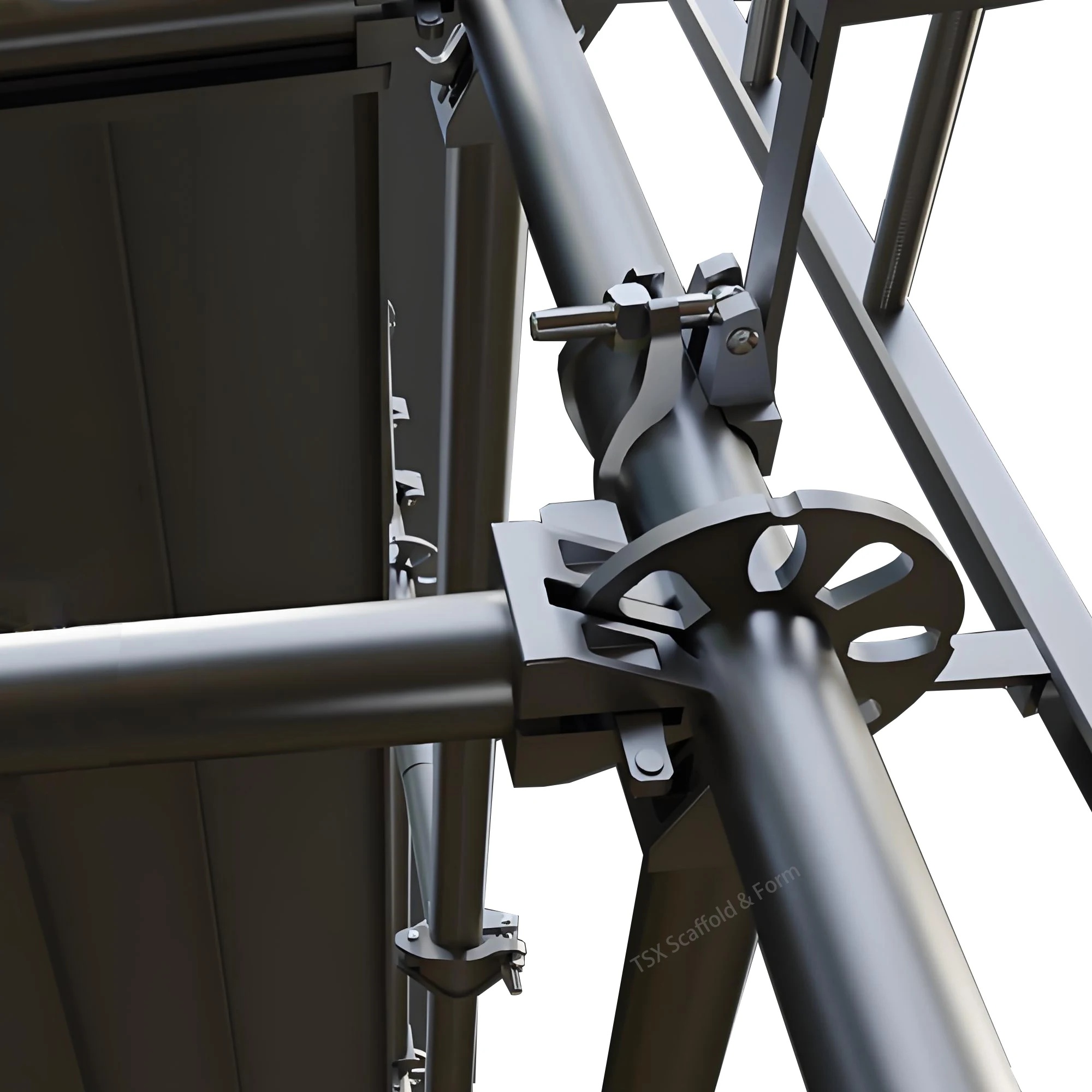 Adjustable 12 Meters Industrial Hot Dip Galvanized Heavy Duty Steel Scaffolding Tower for Diverse Building Construction Projects