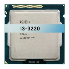 Used wholesale cpu i3-3220  for in tel i3 3generation desktop professional processor pc gaming computer parts