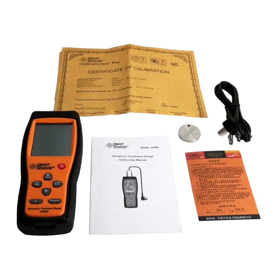 Smart Sensor As860 Ultrasonic Thickness Gauge Buy Ultrasonic