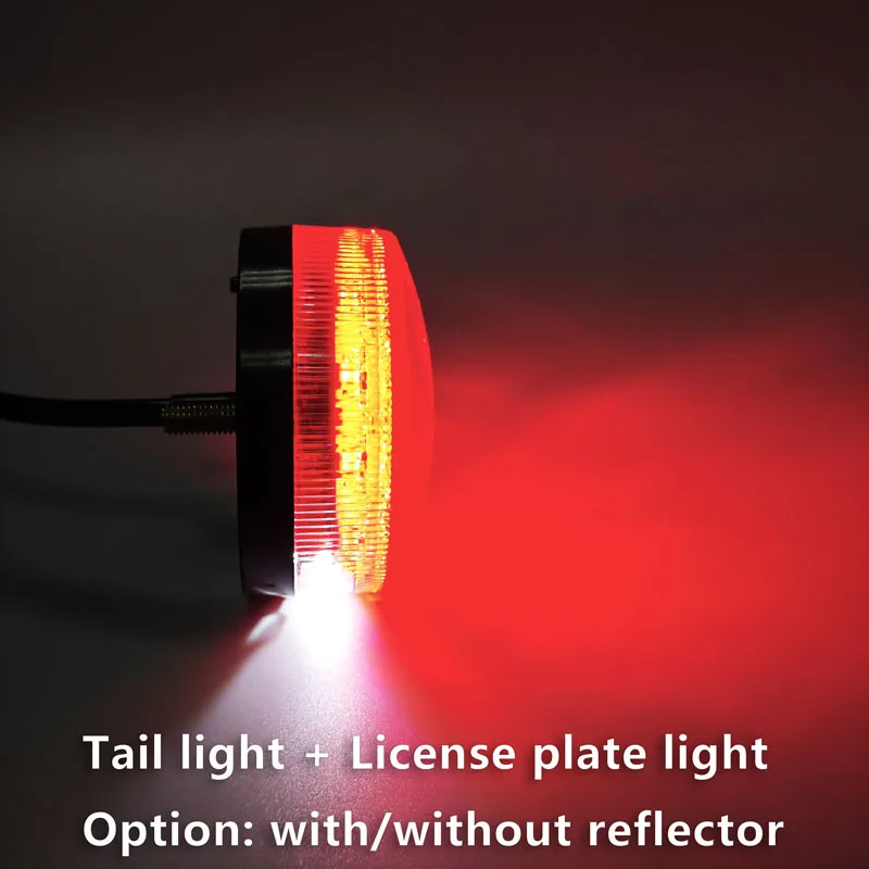 ECE E-Mark CQC Brake Position License Plate Light Reflector