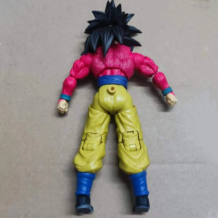 16cm Anime Dragoned Balls Gt Super Saiyan 4 Son Goku Action Figure S.h ...