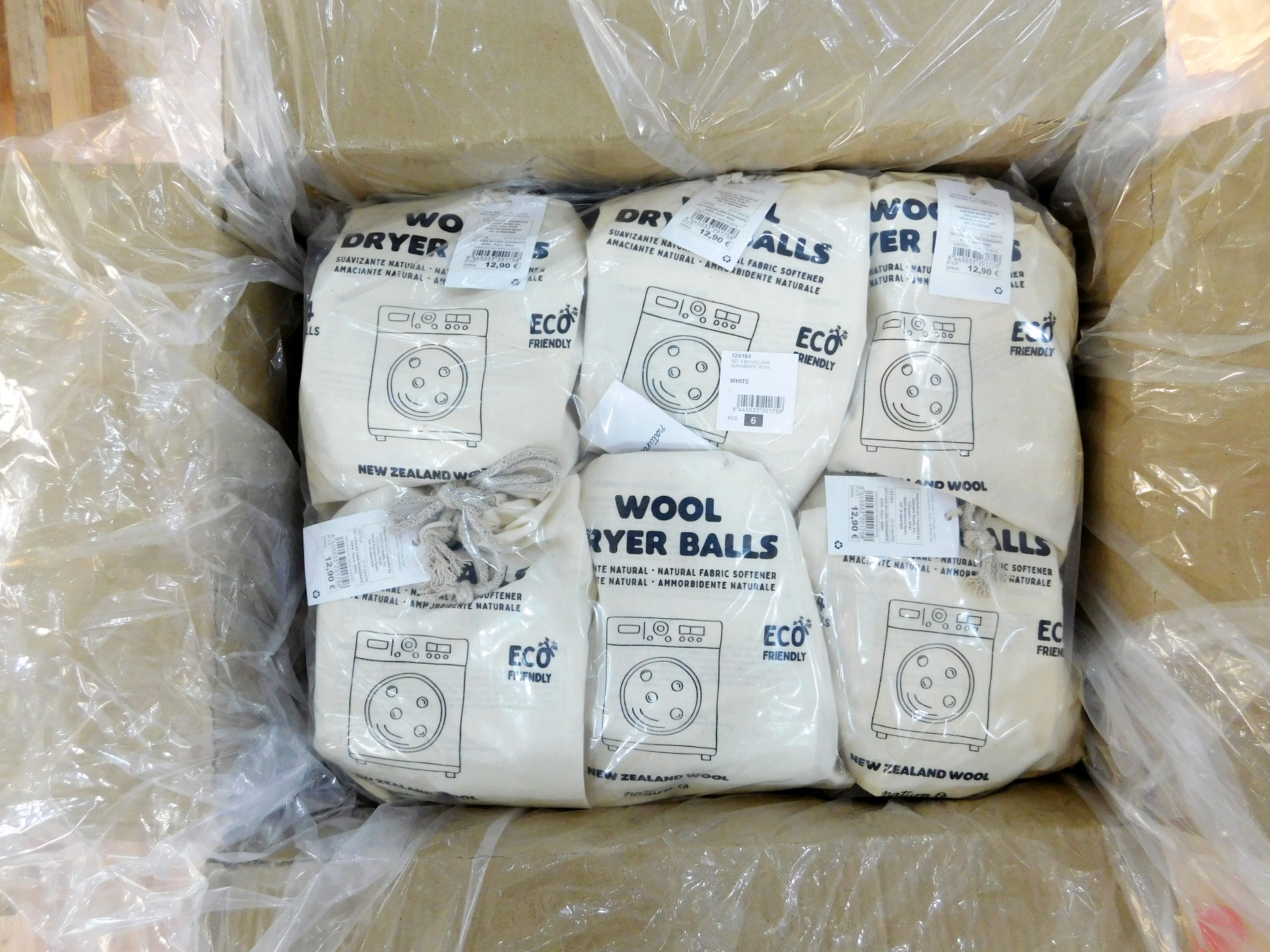 Amazon Best Seller 2023 Handmade White Laundry Dryer Ball Wool