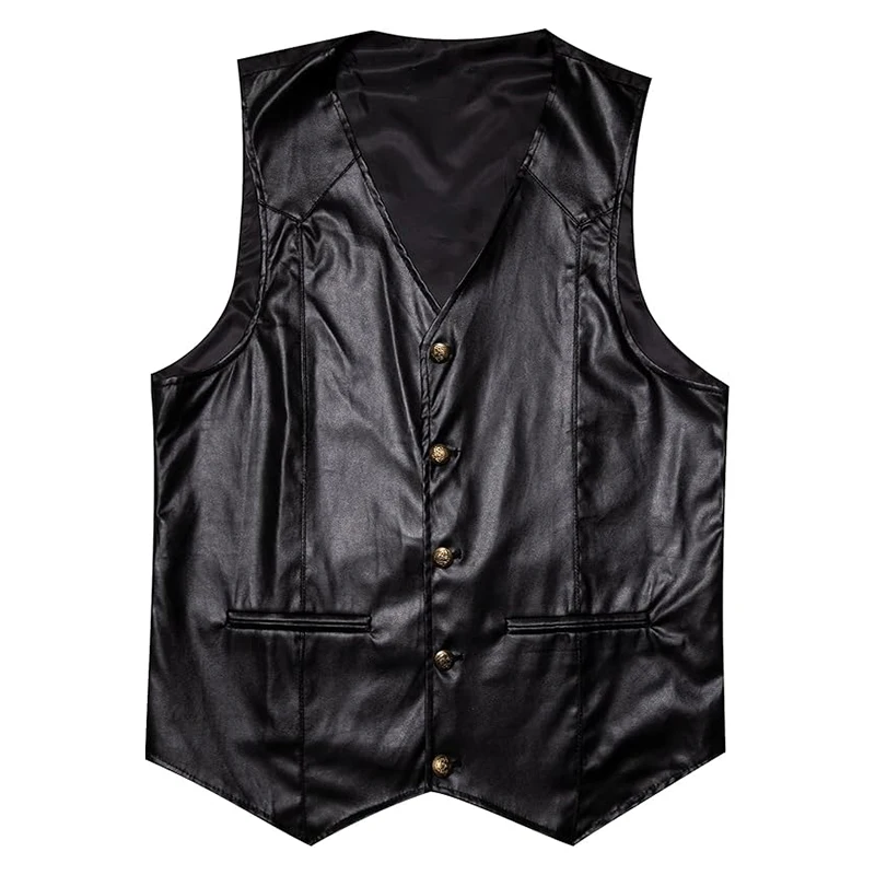 Men Real Leather Suit Vest Casual Western Cowboy Vest V Neck Lightweight  Waistcoat Top Quality Custom Made 2025 New Style Vests| Alibaba.com