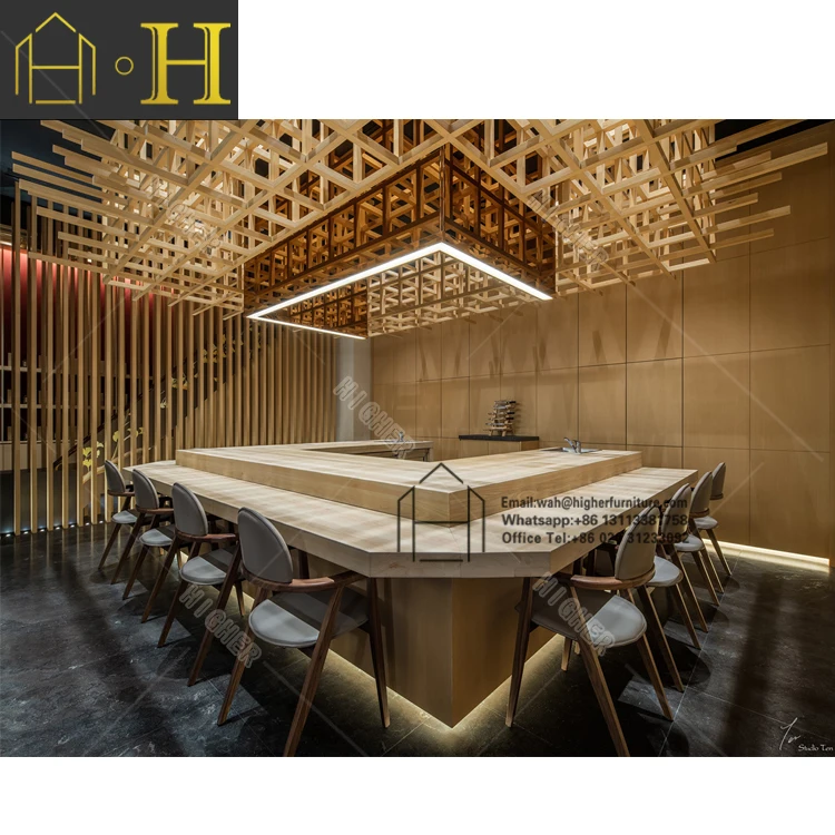 Modern Style Fast Food Store Counter Design / Fast Food Kiosk