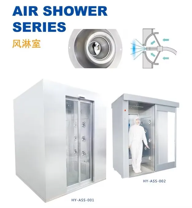 Automatic sensor door air shower suitable for mobile phone clean rooms and electronic workshops