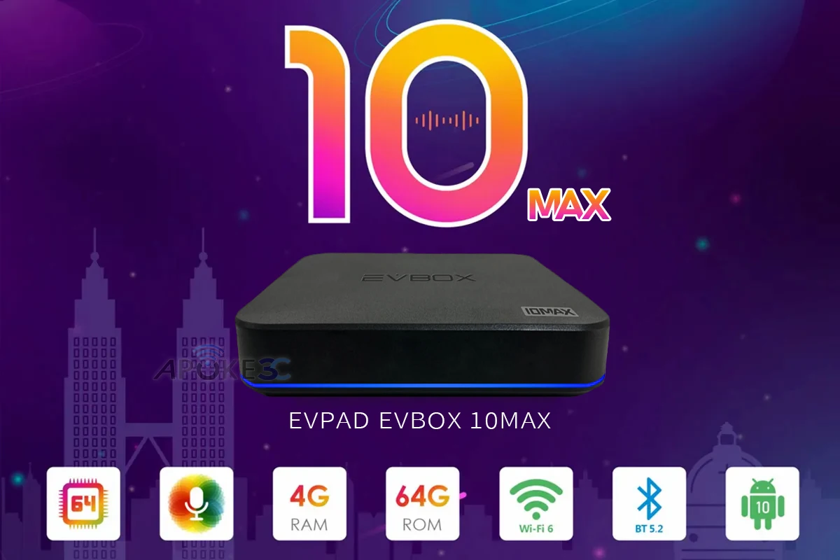 2023 EVPAD WiFi 6 box 4| Alibaba.com