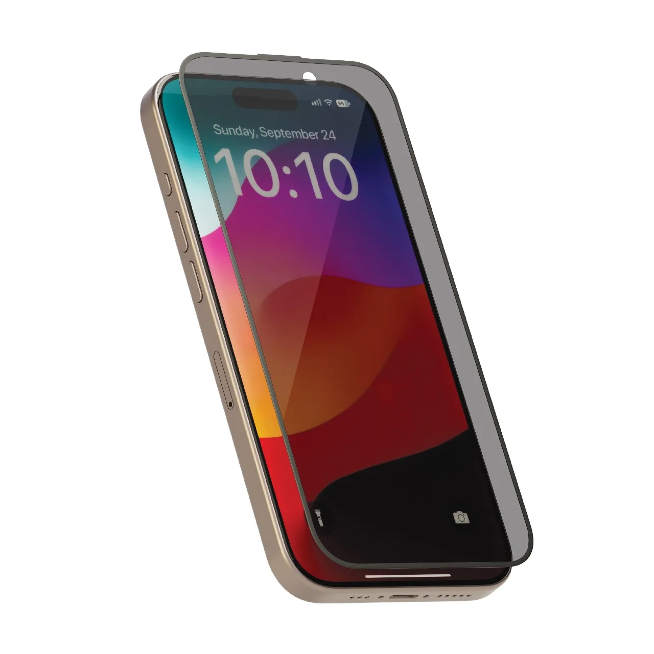 Levelo Privacy Glass Twice-Tempered Screen Protector Tempered Glass  for Iphone Apple Mobile Phone Transparent Waterproof