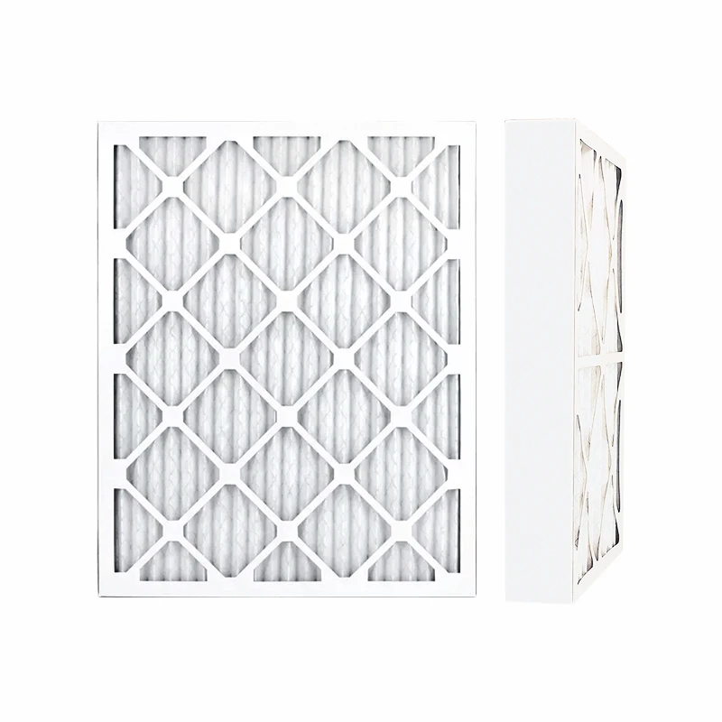 Merv 13 14 Paper Cardboard Frame Pleated 20x20x1 14x25x1 10x20x1