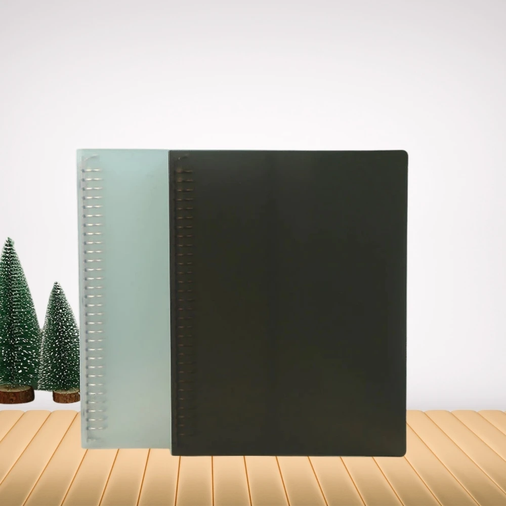 Plastic PP Cover Notebooks A5 B5 PP Plastic Hardcover Lose-Leaf Replaceable Paper Ring Bound Notebook Supplier From Vietnam
