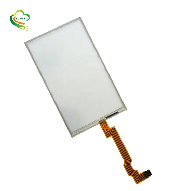 Yunlea 5/7/8.4 /10.4/12.1/12.3/13.3/15/15.6/17/17.3/18.5/19/21.5 Inch Custom Sizes 4 5 Wire Resistive LCD Screen Touch Panel