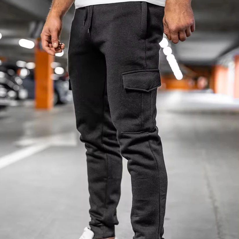 Men Cotton Sweat Fleece Joggers Pants 350 400 GSM Heavy Weigh Comfy Super  Soft Combed Yarn Dyed Fabric Bottom Jogging Trousers