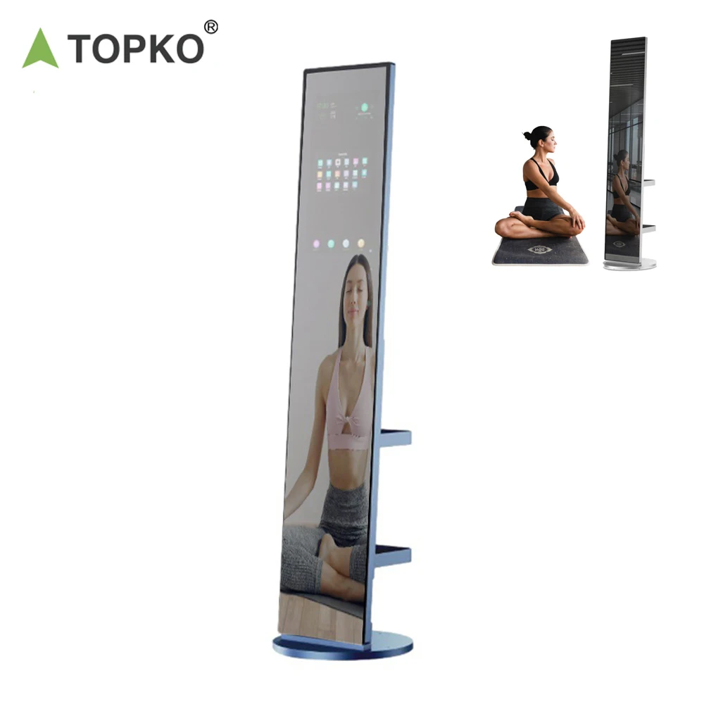 Topko Exercise Mirror Home Yoga Training Fitness Smart Mirror For Gym