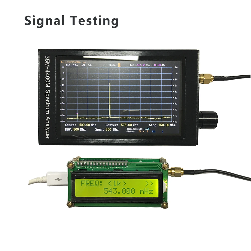 RF Explorer Signal Generator (RFE6GEN) for Spectrum Analyzer RF Explorer product line