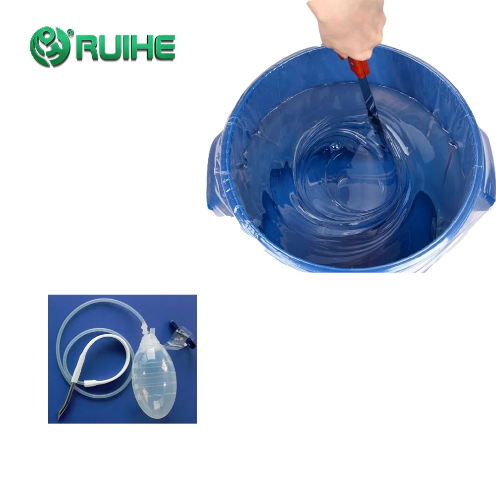 US FDA Approved High Transparent 57 Shore A Hardness Liquid Silicone Rubber for Medical Grade Products with Seven Days Delivery