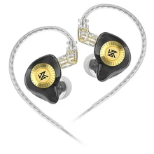 KZ EDX Ultra Wired Metal Earphones in Ear Monitor Headphones HiFi Stereo Bass Sport Earbuds