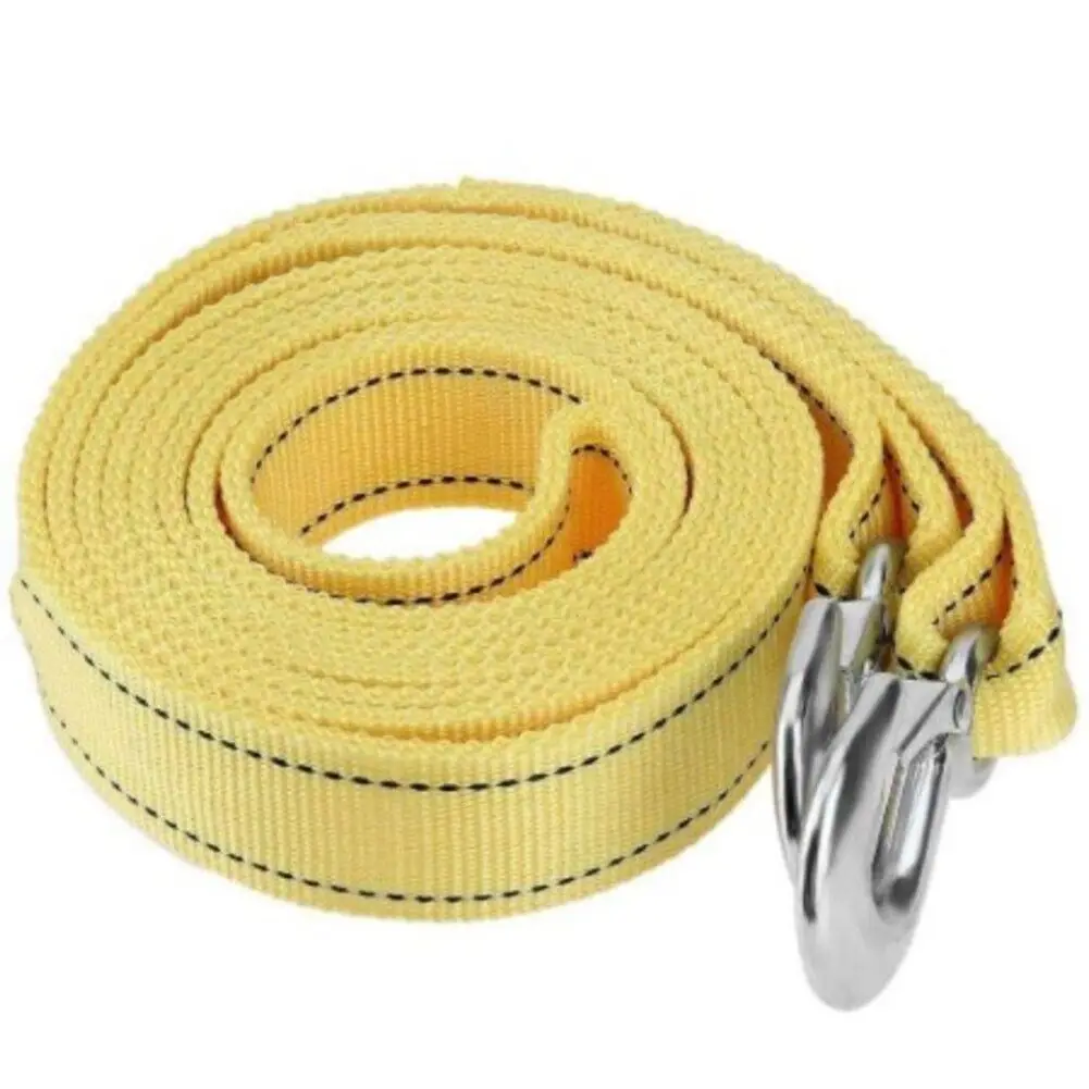 Heavyduty 5 Ton Car Tow Cable Towing Pull Rope Strap Hooks Buy