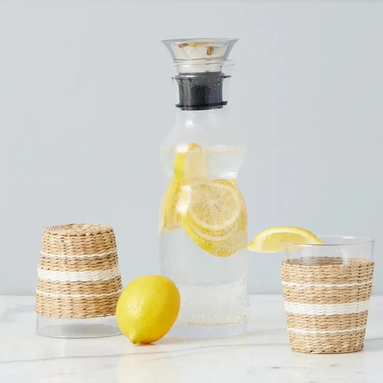 Wholesale Seagrass Candle Holder/glass Holder/candle Container From