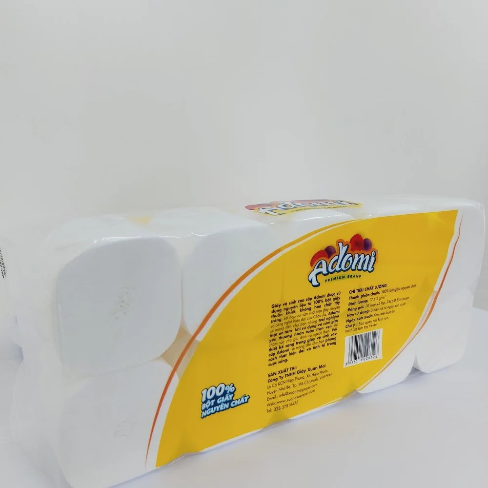 100 Virgin Pulp Personal Care Bathroom 92mm Diameter Adomi Allove 10