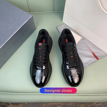 New Luxury Casual Designer Shoes Original Fashionable Famous Brand Shoes High Quality Luxury Genuine Leather 7A Free Shipping