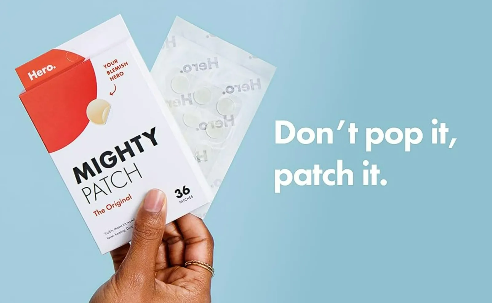 Hot Selling Mighty Patches From Hero Cosmetics Hydrocolloid Acne Pimple