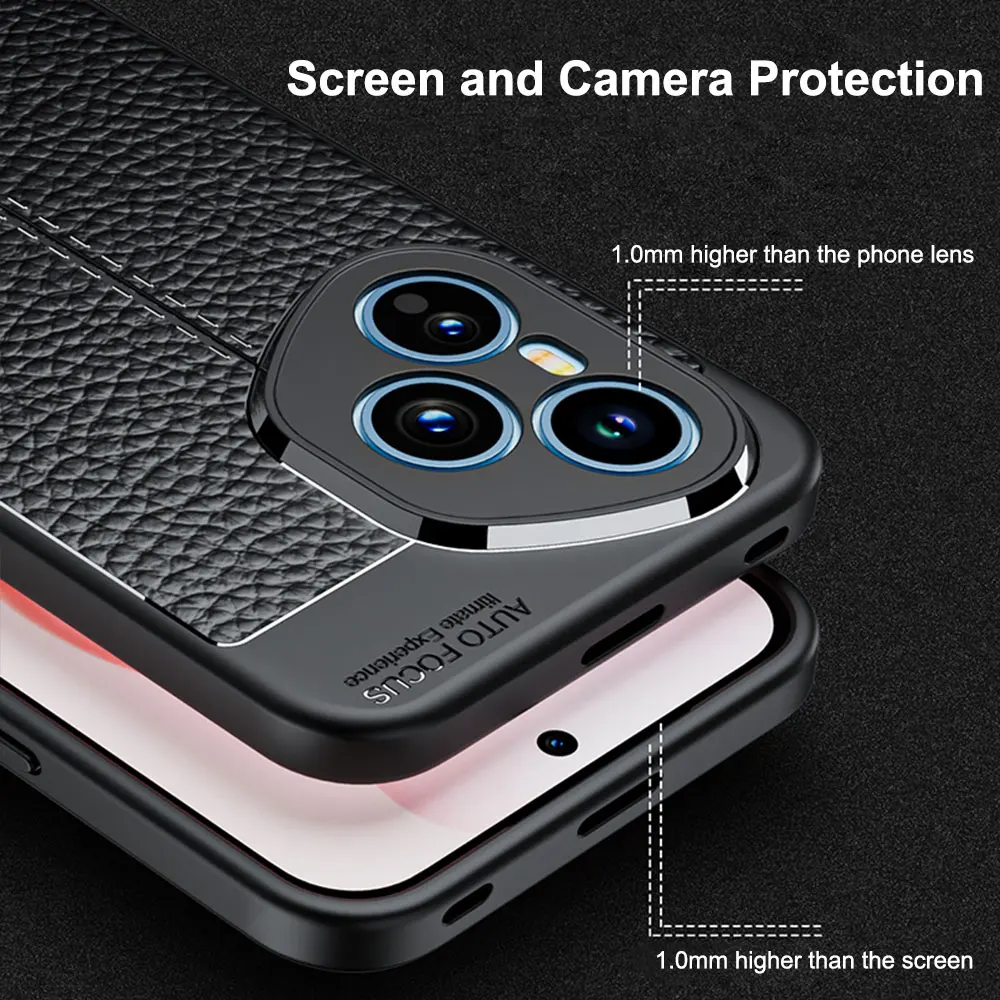 product case for honor 400 genuine leather shockproof anti fingerprint  dust resistant full protection for screen  camera laudtec-5