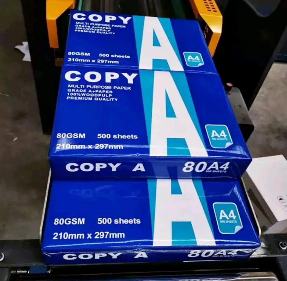 A4 Copy Paper 80 Gsm White Printing Paper 70g/80g Letter Size Copier