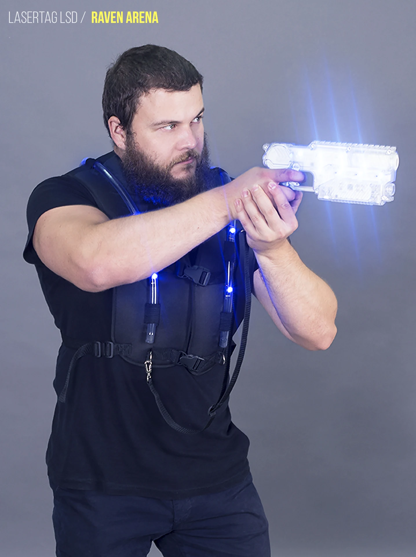 Raven Arena Full Set Ready Laser Tag Solution Scenario Game Commercial