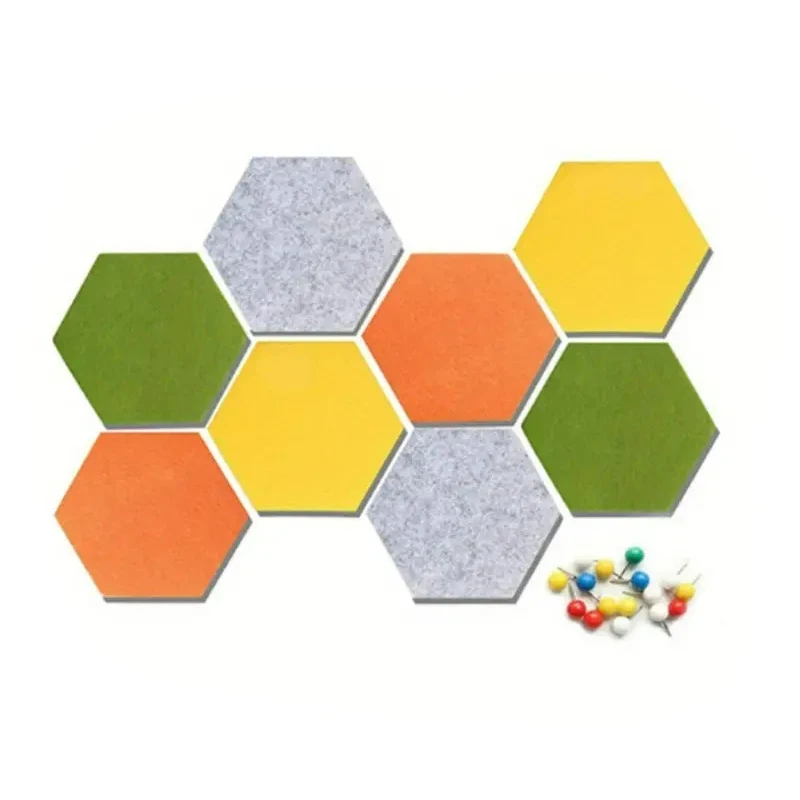 New Arrival Modern Design 3D Pet Felt Acoustic Panel Polyester Acoustic Panels for Studio and Home Use supplier
