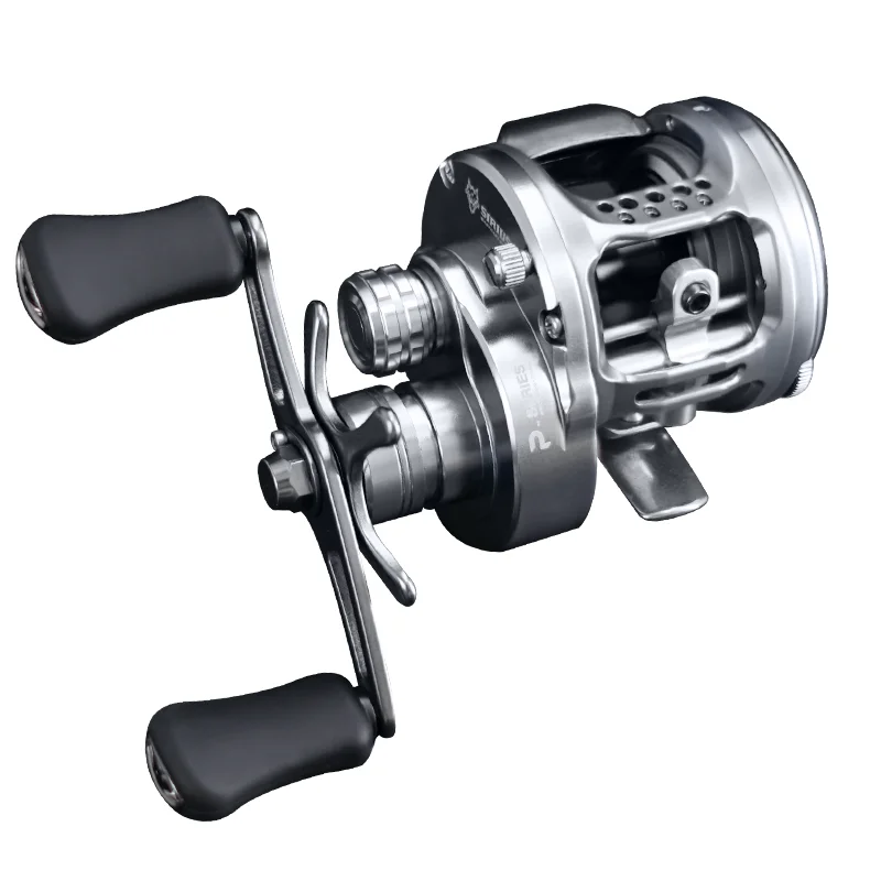 SEASIR SIRIUS ベイトリール シルバー Seasir Sirius Round Baitcasting Reel CNC Aluminum Reel Circular