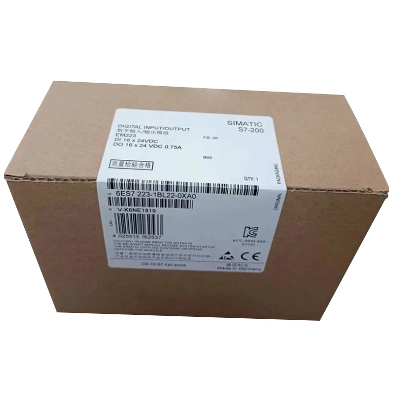 Совершенно новая, не вскрытая цифровая входная/выходная плата 6ES7223-1BL22-0XA0, в наличии. Быстрая доставка. Надежный продавец