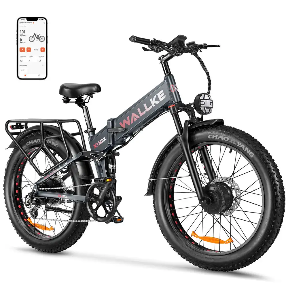 2024 Wallke X3 Pro Electric Folding Bike Convenient and Eco-Friendly Product