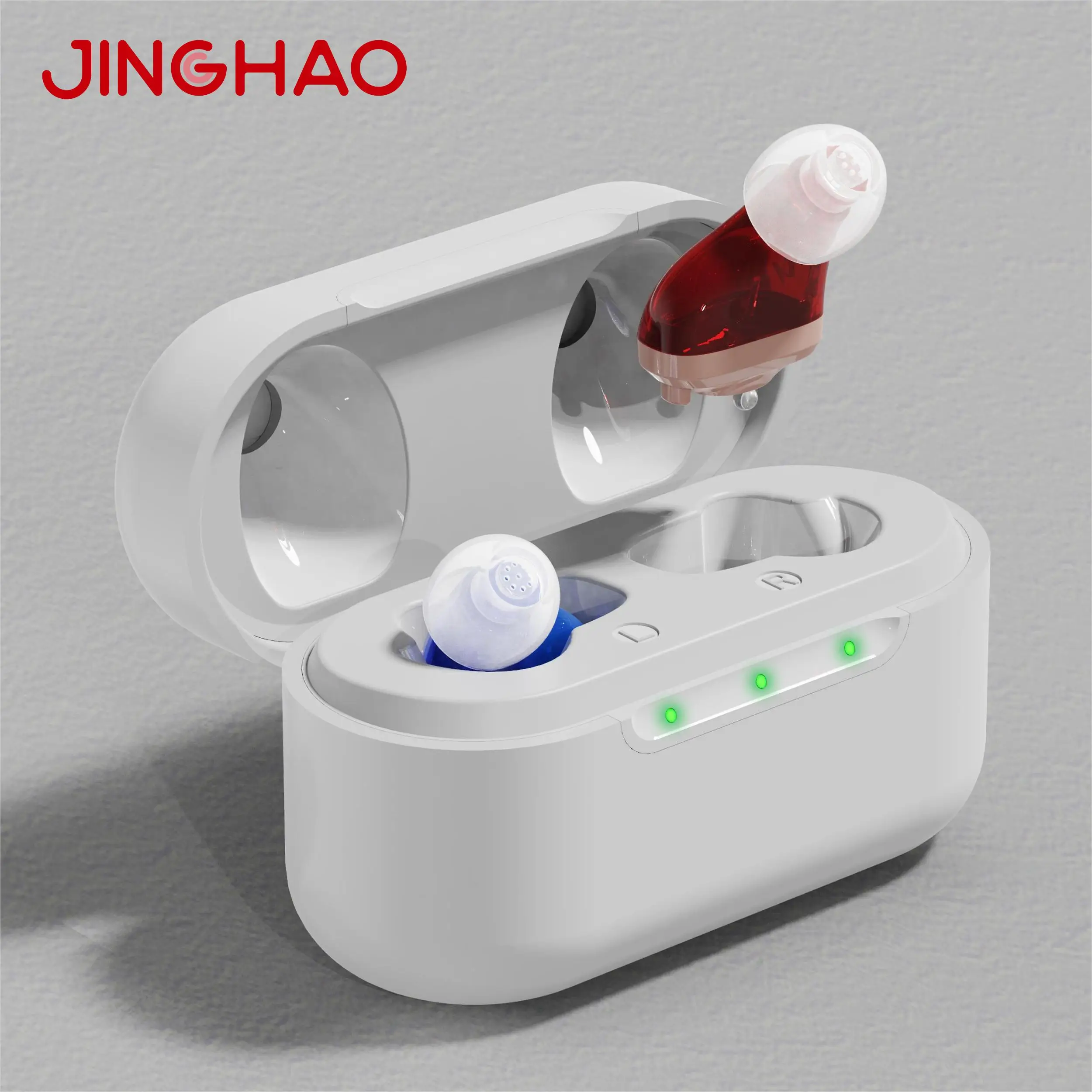 Jinghao A17 16 Channel Mini Invisible CIC Hearing Aid Rechargeable Digital Ear & Hearing Products Low Price List