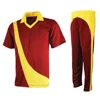 Maroon and Yellow