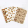 custom burger wrapping paper