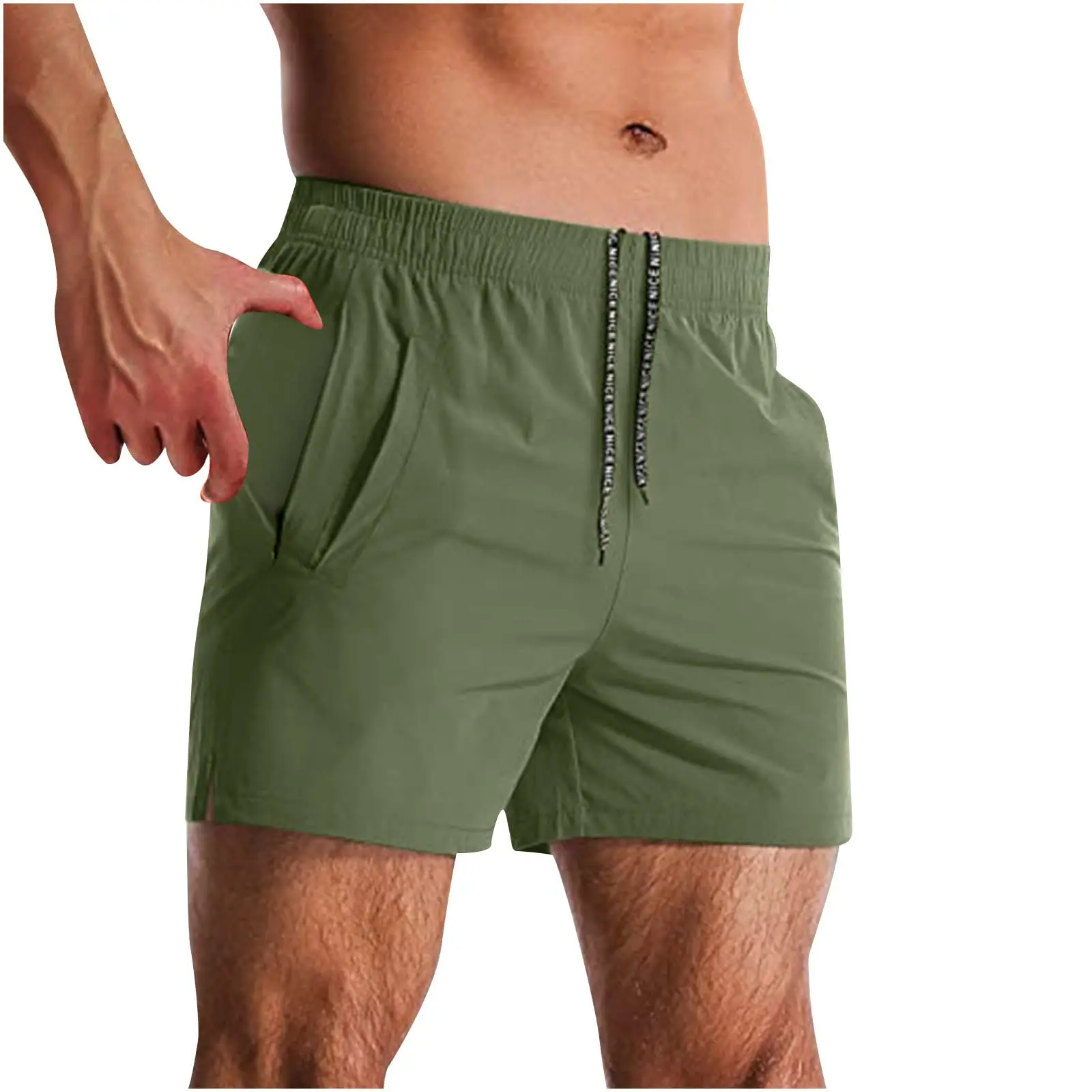 OEM Customized Wholesale New Design Simple Men's High Quality Hot Shorts Casual Men Shorts with Private Label and Sizes608_voghion.com