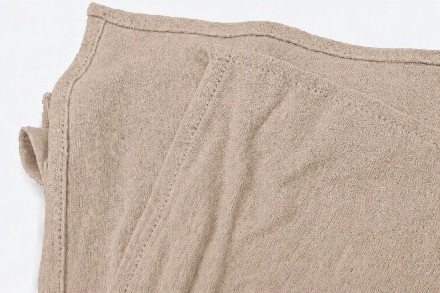 Custom Jersey Modal Hijab Warm Latte view 8