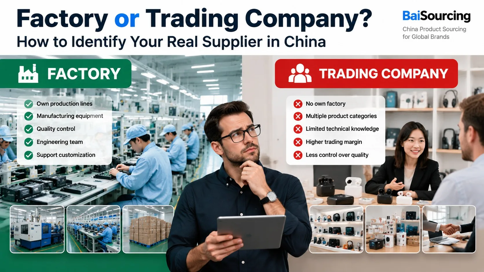 Factory vs Trading Company: How to Identify Your Real Supplier in China