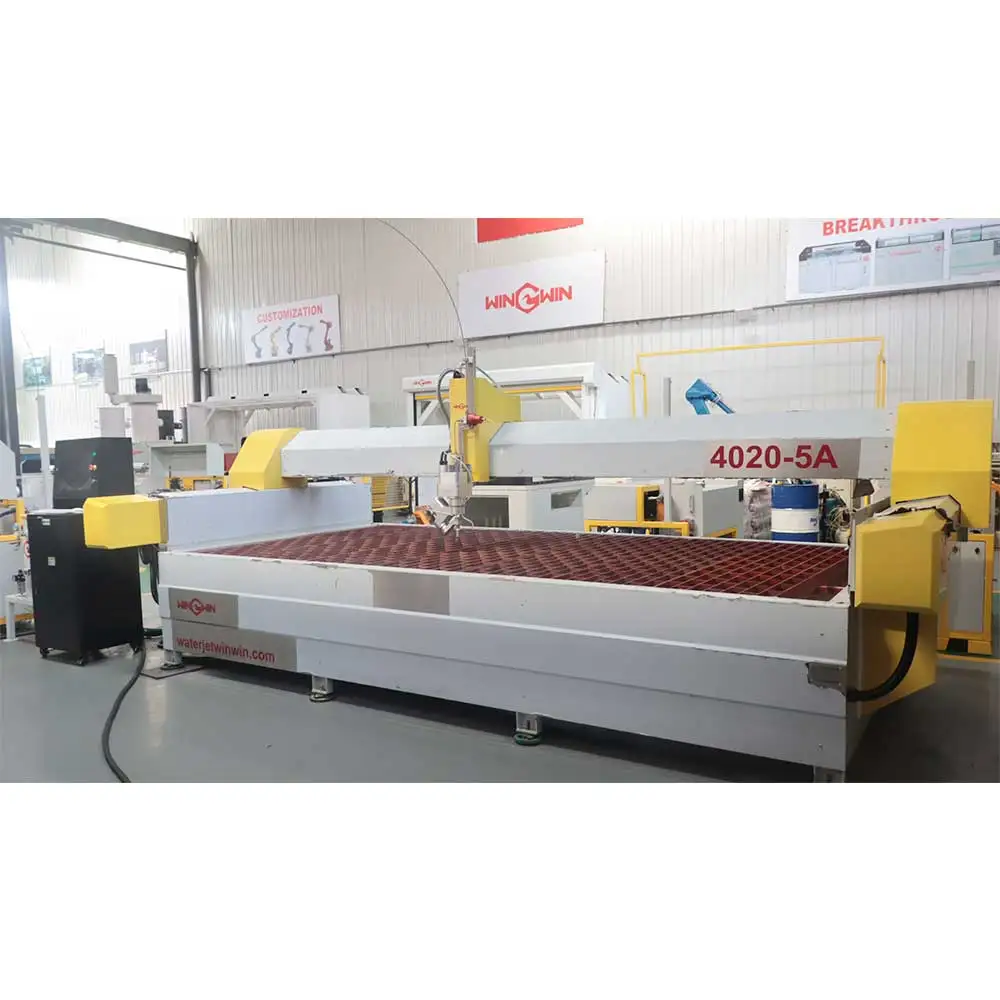 3 Axis Abrasive Gantry Waterjet Cutting Machine For Metal And Glass