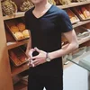 V neck Black